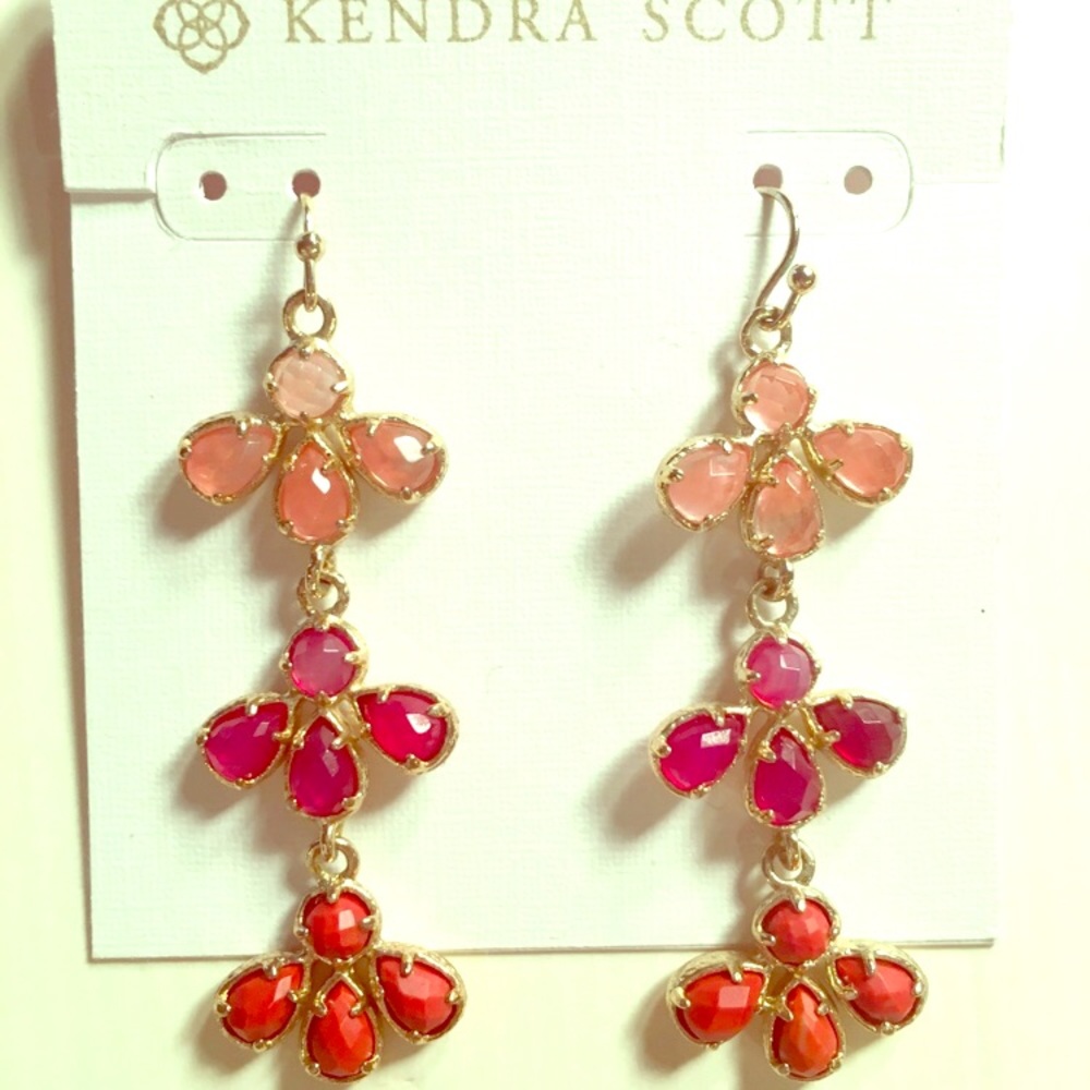 Kendra Scott 3-drop Earrings